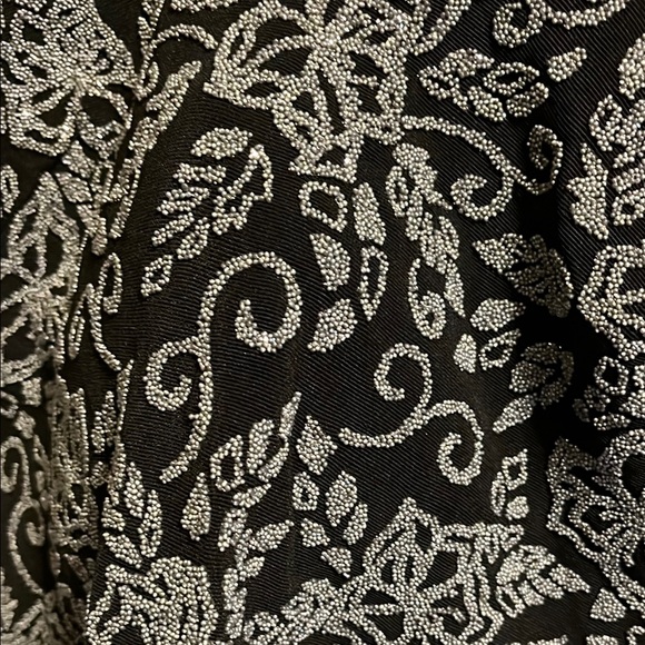 Tadashi Shoji Tops - TADASHI Black and gray beaded halter top